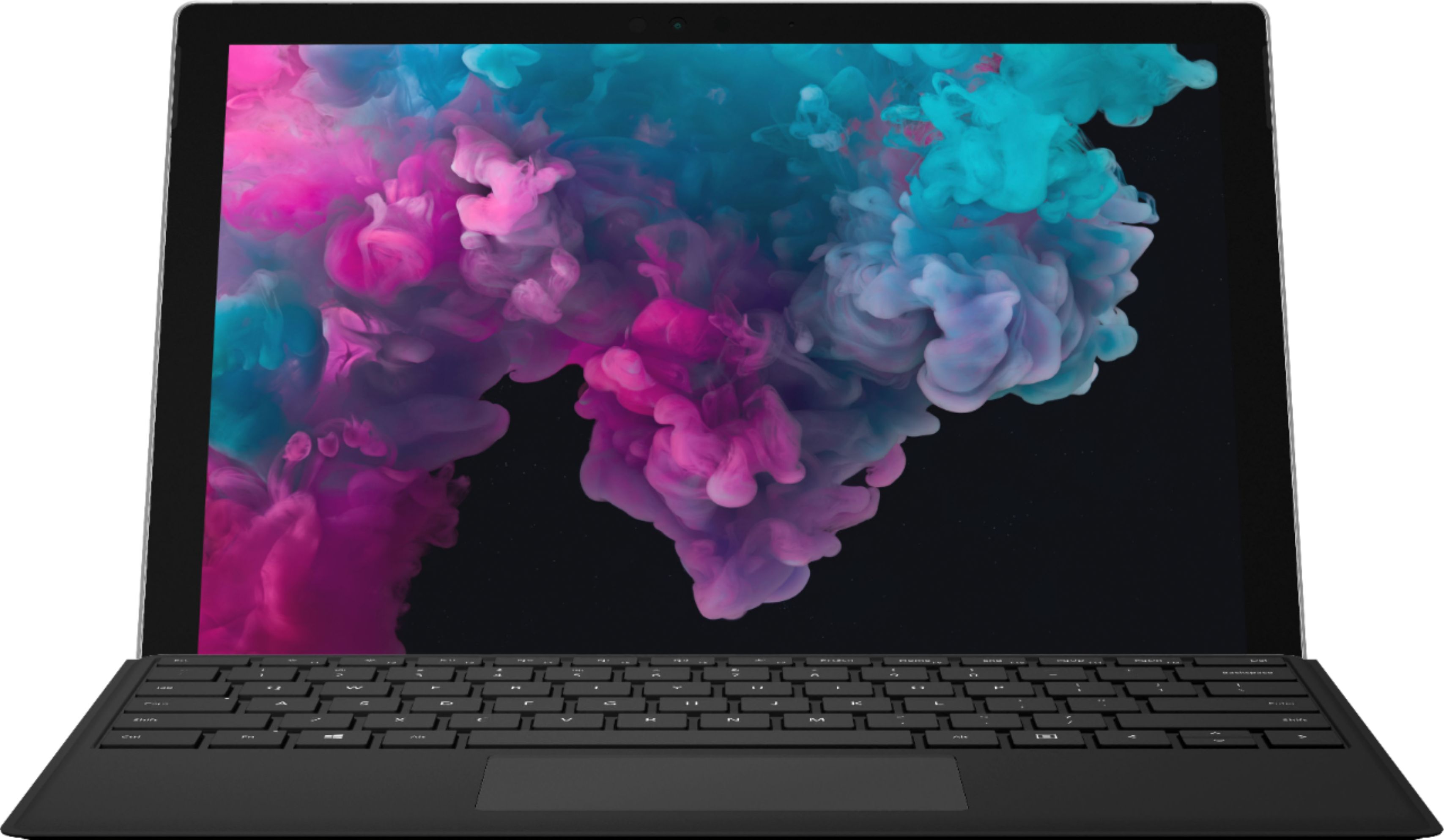 Left View: Surface PRO X 13" Touch-Screen  Refurbished Laptop - Microsoft SQ 1 - 16GB - Microsoft SQ 1 Adreno 685 GPU - 512GB SSD - Black