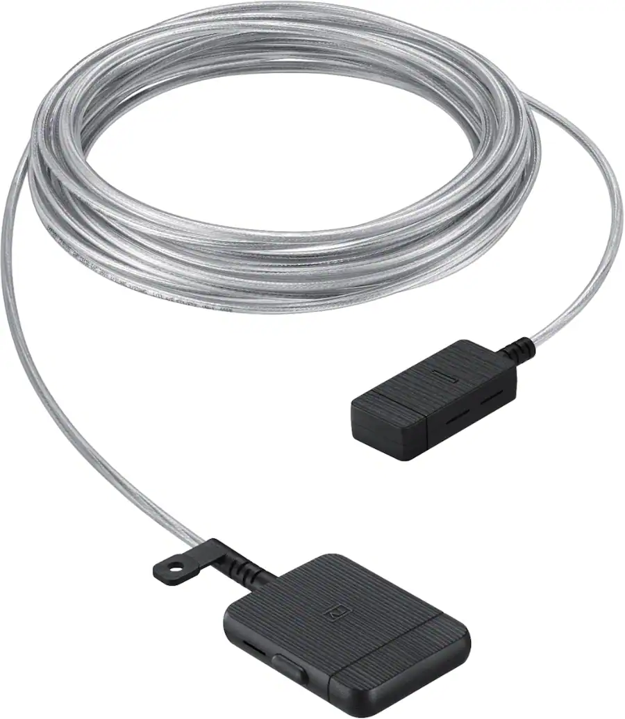 Samsung One Invisible Connection 49' Fiber Optic Cable Transparent VG ...