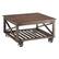 Left. Simpli Home - Harding Square Industrial Mango Wood Coffee Table - Distressed Dark Brown.