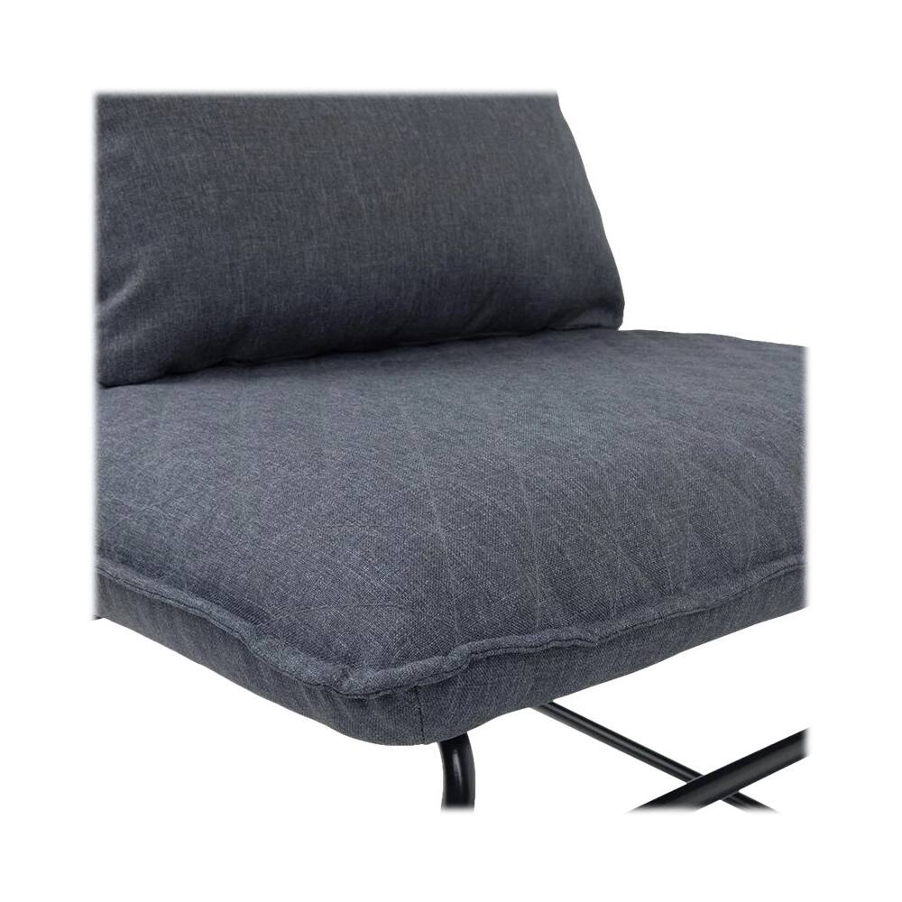 Simpli Home Burke Contemporary Fabric Chair Gray/Black AXCCHR-33-G - Best  Buy