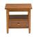 Front. Simpli Home - Warm Shaker SOLID WOOD 20 inch Wide Rectangle Transitional End Side Table in Light Golden Brown - Light Golden Brown.