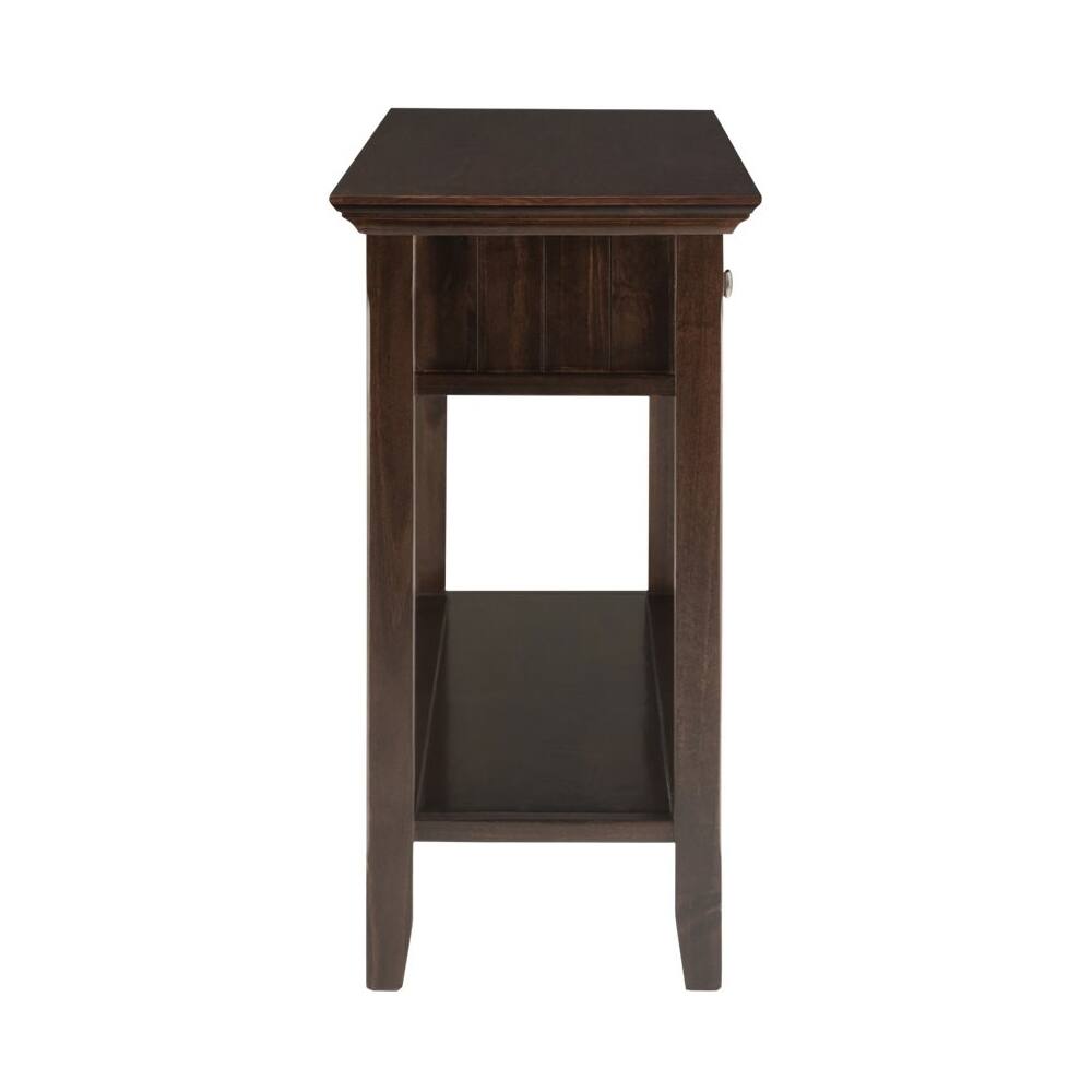 Alt View 13. Simpli Home - Acadian SOLID WOOD 60 inch Wide Transitional Wide Console Sofa Table in Brunette Brown - Brunette Brown.
