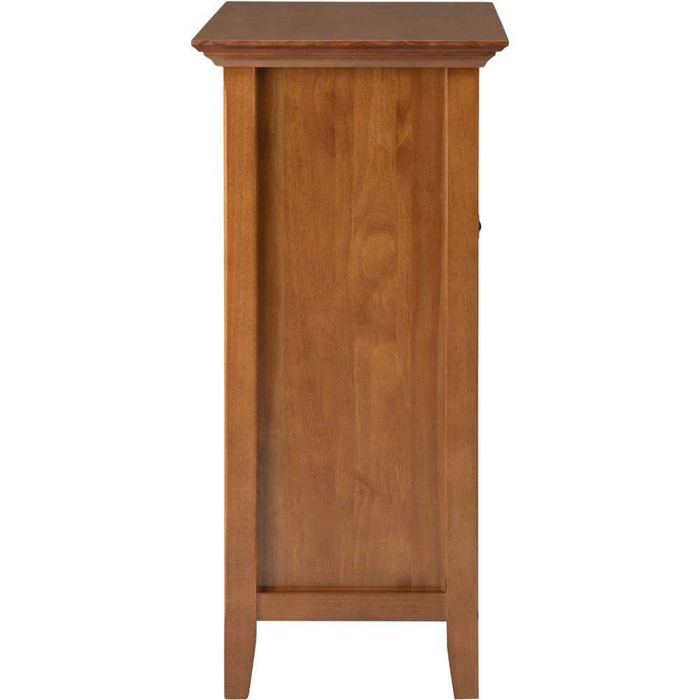 Alt View 16. Simpli Home - Amherst Rectangular Wood Medium Storage Cabinet - Light Golden Brown.