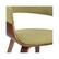 Alt View 13. Simpli Home - Lowell Mid Century Modern Bentwood Dining Chair in Acid Green Linen Look Fabric - Acid Green.