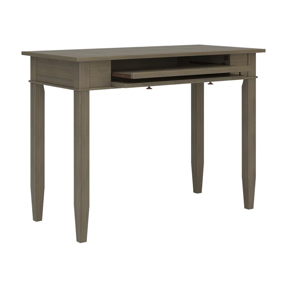 Simpli Home - Carlton Rectangular Contemporary Wood 1-Drawer Table - Farmhouse Gray
