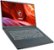 Angle Zoom. MSI - Prestige 15 15.6" 4K Ultra HD Laptop - Intel Core i7 - 16GB Memory - NVIDIA GeForce GTX 1650 - 512GB SSD - Gray With Blue Diamond Cut.
