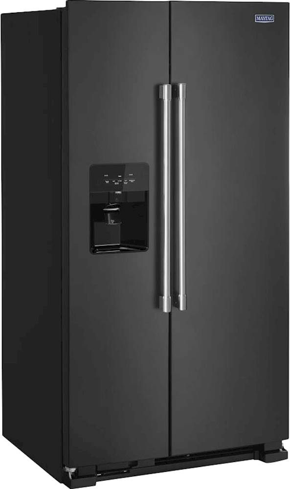 Angle View: Viking - Professional 5 Series Quiet Cool 25.3 Cu. Ft. Side-by-Side Built-In Refrigerator - Damascus gray