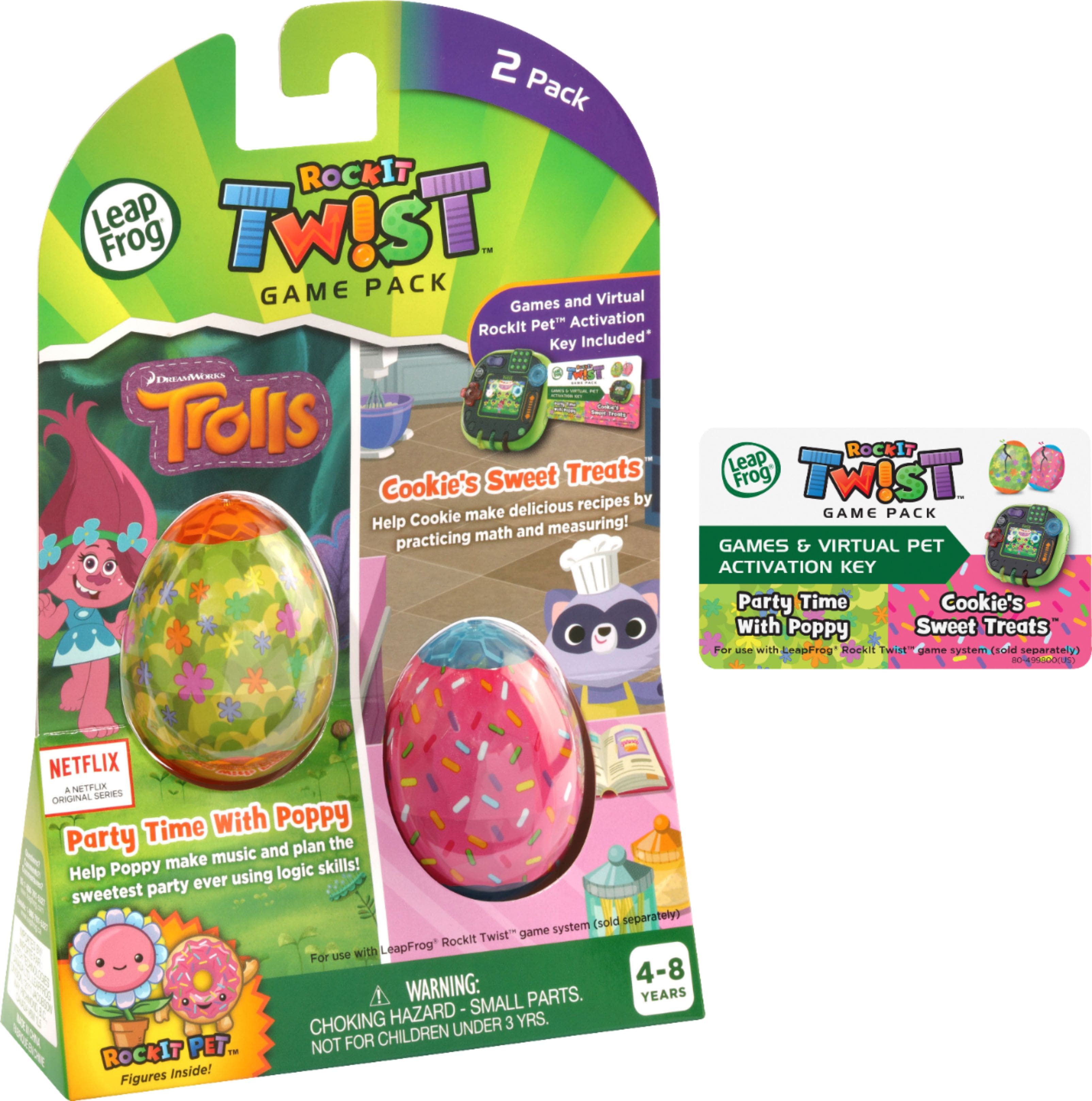 Best Buy: Trolls Party Time With Poppy and Cookie's Sweet Treats Bundle  Standard Edition LeapFrog RockIt Twist 80-499800