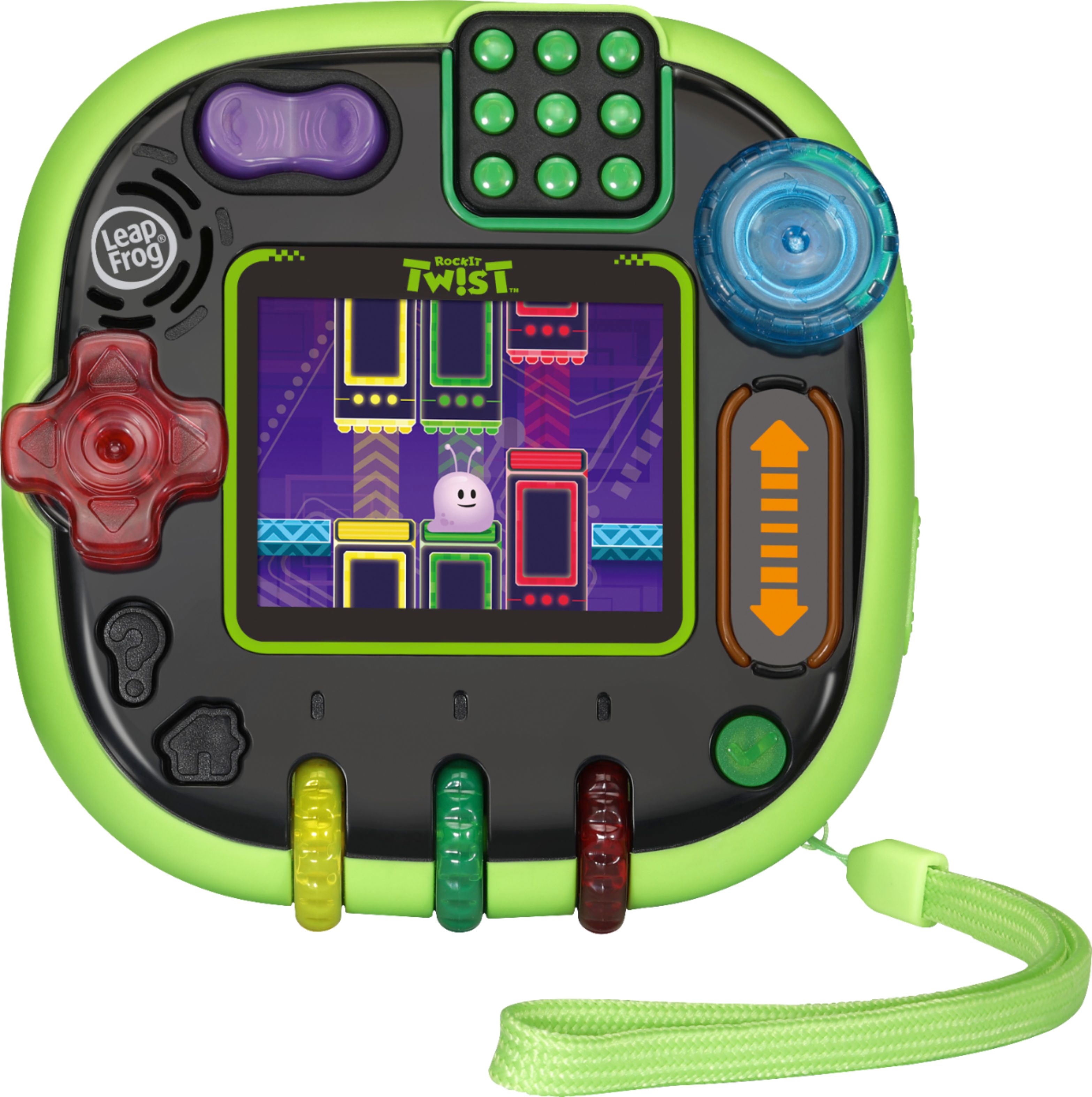 LeapFrog RockIt Twist Handheld Learning Game System Green Brand New 
