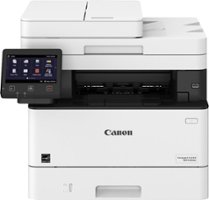 Canon - imageCLASS MF445DW Wireless Black-and-White All-In-One Laser Printer - White - Front_Zoom