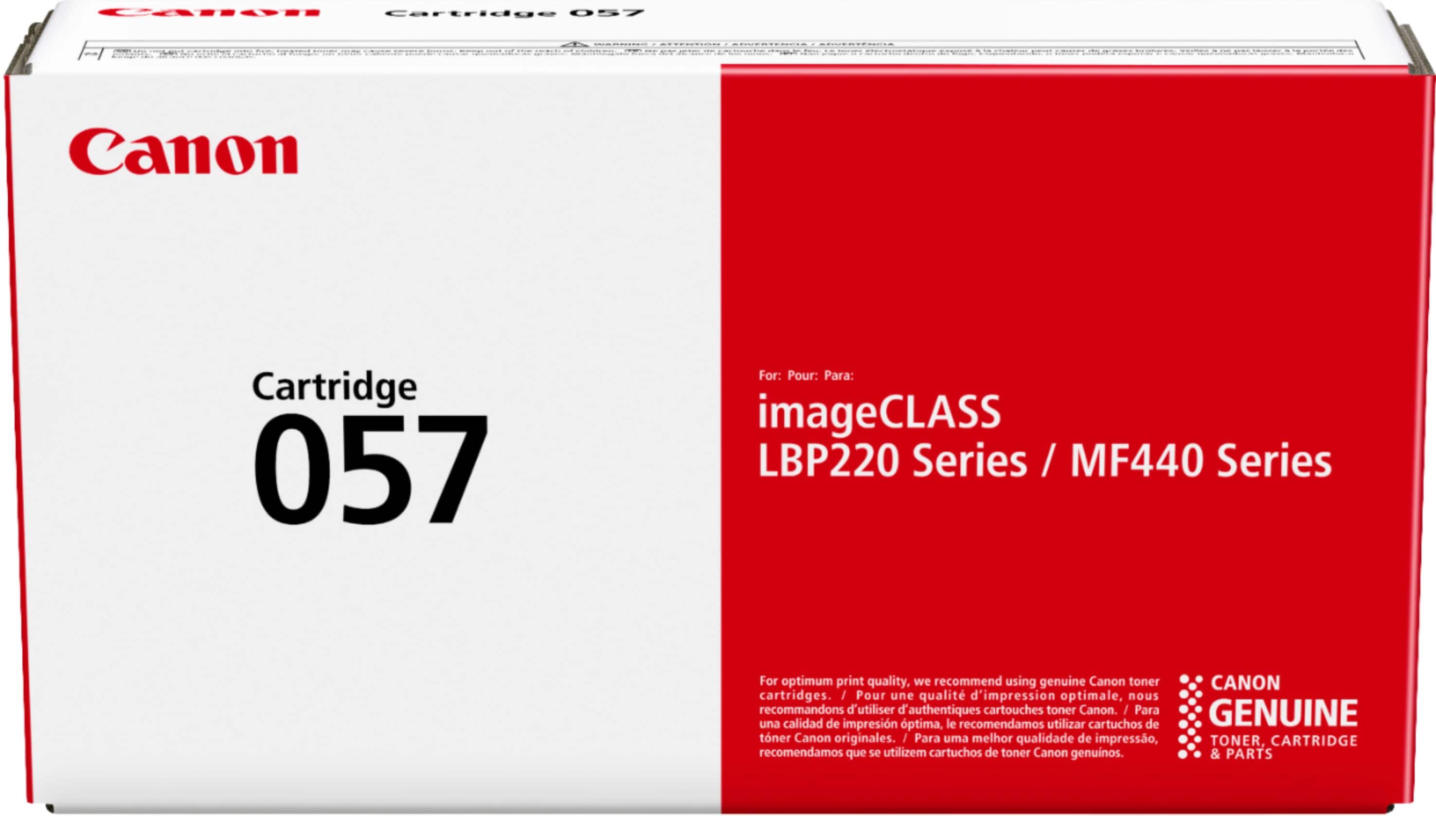 Front. Canon - 057 Standard Capacity Toner Cartridge - Black.