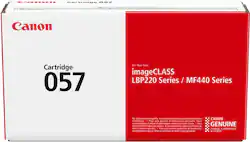 Canon - 057 Standard Capacity Toner Cartridge - Black - Front_Zoom