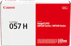 Front. Canon - 057 H XL High-Yield - Black Toner Cartridge.