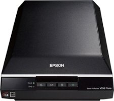 Epson - Refurbished Perfection V550 Photo Scanner - Black - Front_Zoom