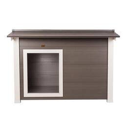 New Age Pet - ECOFLEX Thermocore Dog House - Grey - Gray