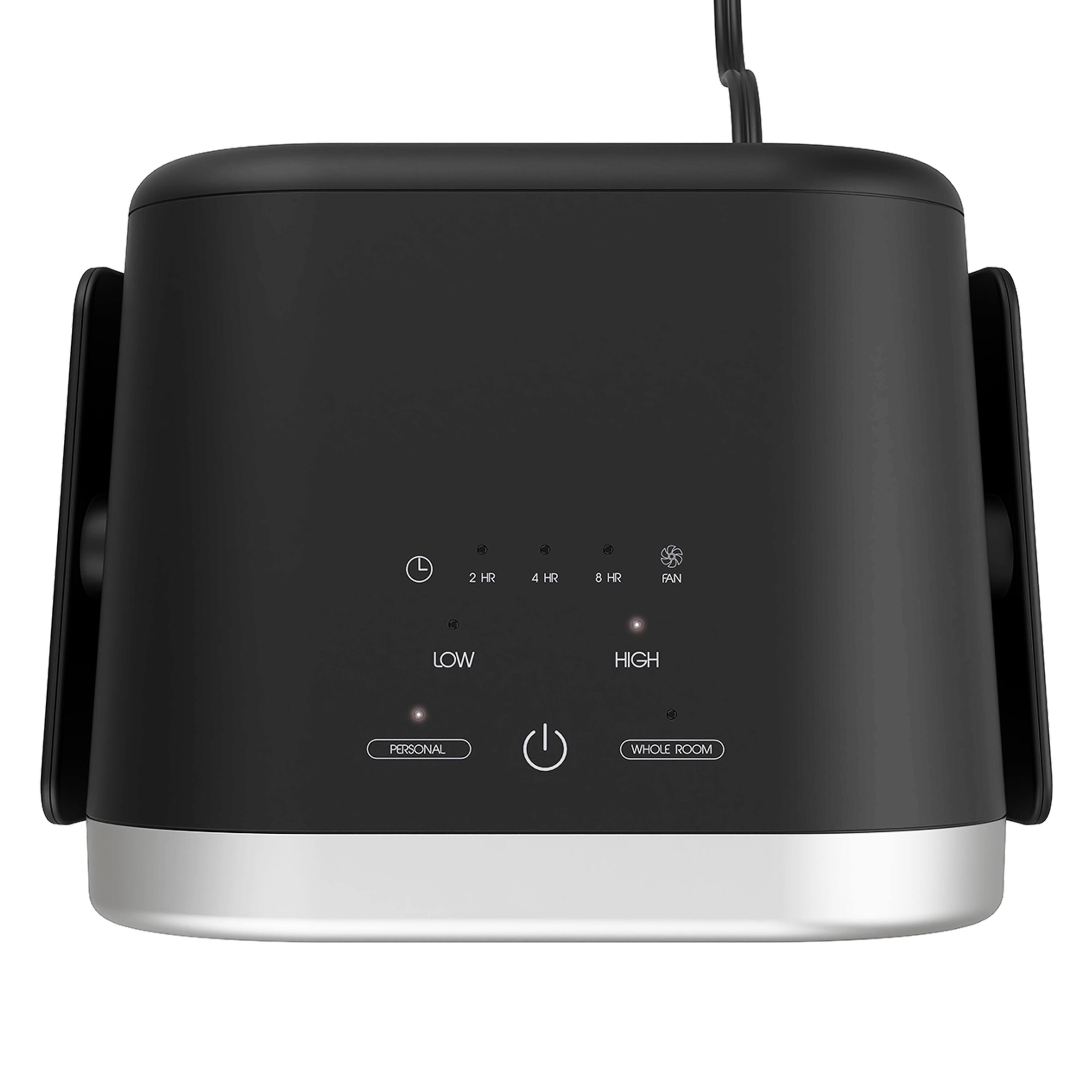 2 HR 4 HR 8 HR FAN  
LOW HIGH  
PERSONAL WHOLE ROOM