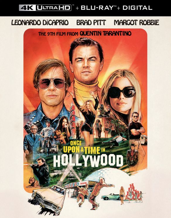  Once Upon a Time in Hollywood [Includes Digital Copy] [4K Ultra HD Blu-ray/Blu-ray] [2019]