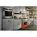 Alt View 13. KitchenAid - Commercial-Style 4.1 Cu. Ft. Slide-In Gas True Convection Range with Self-Cleaning - Scorched Orange.