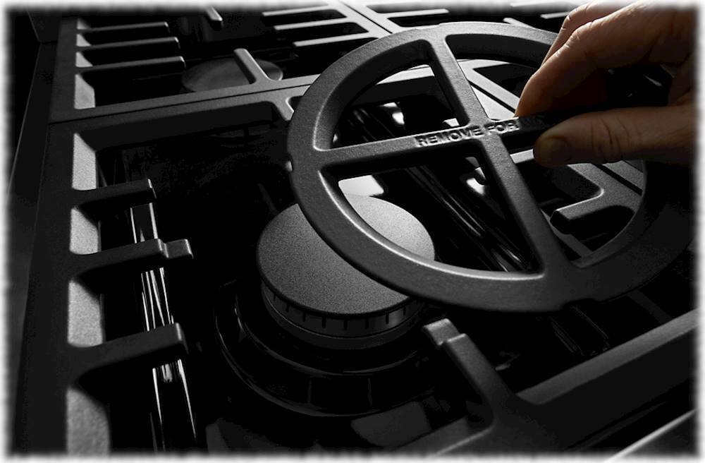 Alt View 14. KitchenAid - 5.1 Cu. Ft. Freestanding Dual Fuel True Convection Range with Self-Cleaning - Yellow Pepper.