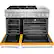Alt View 11. KitchenAid - Commercial-Style 6.3 Cu. Ft. Freestanding Double Oven Dual-Fuel True Convection Range with Self-Cleaning - Yellow Pepper.
