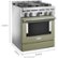 Alt View Zoom 18. KitchenAid - Commercial-Style 4.1 Cu. Ft. Slide-In Gas True Convection Range with Self-Cleaning - Avocado cream.