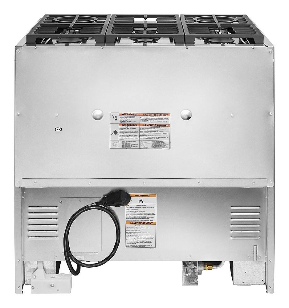 Alt View 29. KitchenAid - 5.1 Cu. Ft. Freestanding Dual Fuel True Convection Range with Self-Cleaning - Scorched Orange.