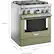 Alt View 12. KitchenAid - 4.1 Cu. Ft. Freestanding Dual Fuel True Convection Range with Self-Cleaning - Avocado Cream.