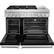 Alt View 11. KitchenAid - Commercial-Style 6.3 Cu. Ft. Freestanding Double Oven Dual-Fuel True Convection Range with Self-Cleaning - Imperial Black.