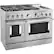 Angle. KitchenAid - 6.3 Cu. Ft. Freestanding Double-Oven Gas True Convection Range with Self-Cleaning - Stainless steel.