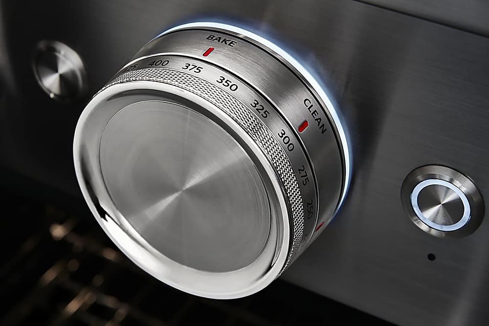 Alt View 17. KitchenAid - Commercial-Style 5.1 Cu. Ft. Slide-In Gas True Convection Range with Self-Cleaning - Stainless Steel.