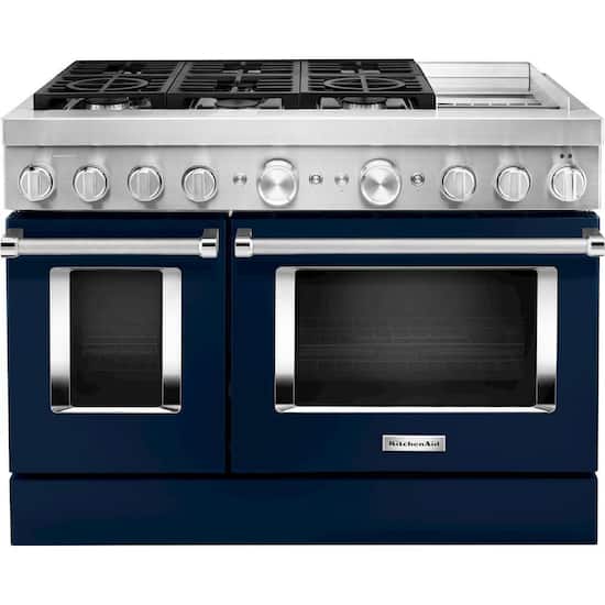 KitchenAid Commercial Style 6.3 Cu. Ft. Freestanding Double Oven