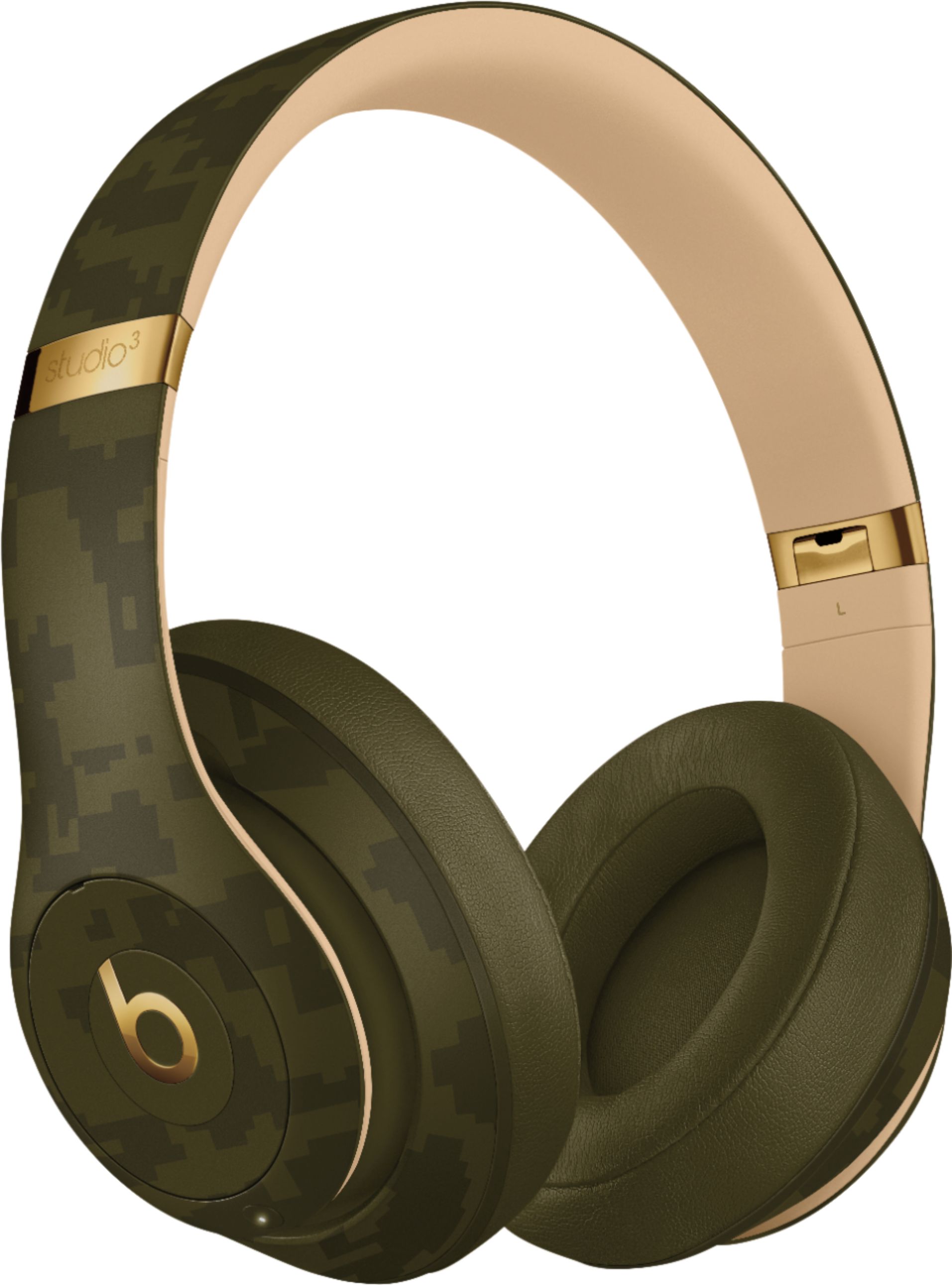 オーディオ機器 ヘッドフォン Best Buy: Beats by Dr. Dre Beats Studio³ Camo Collection Wireless 