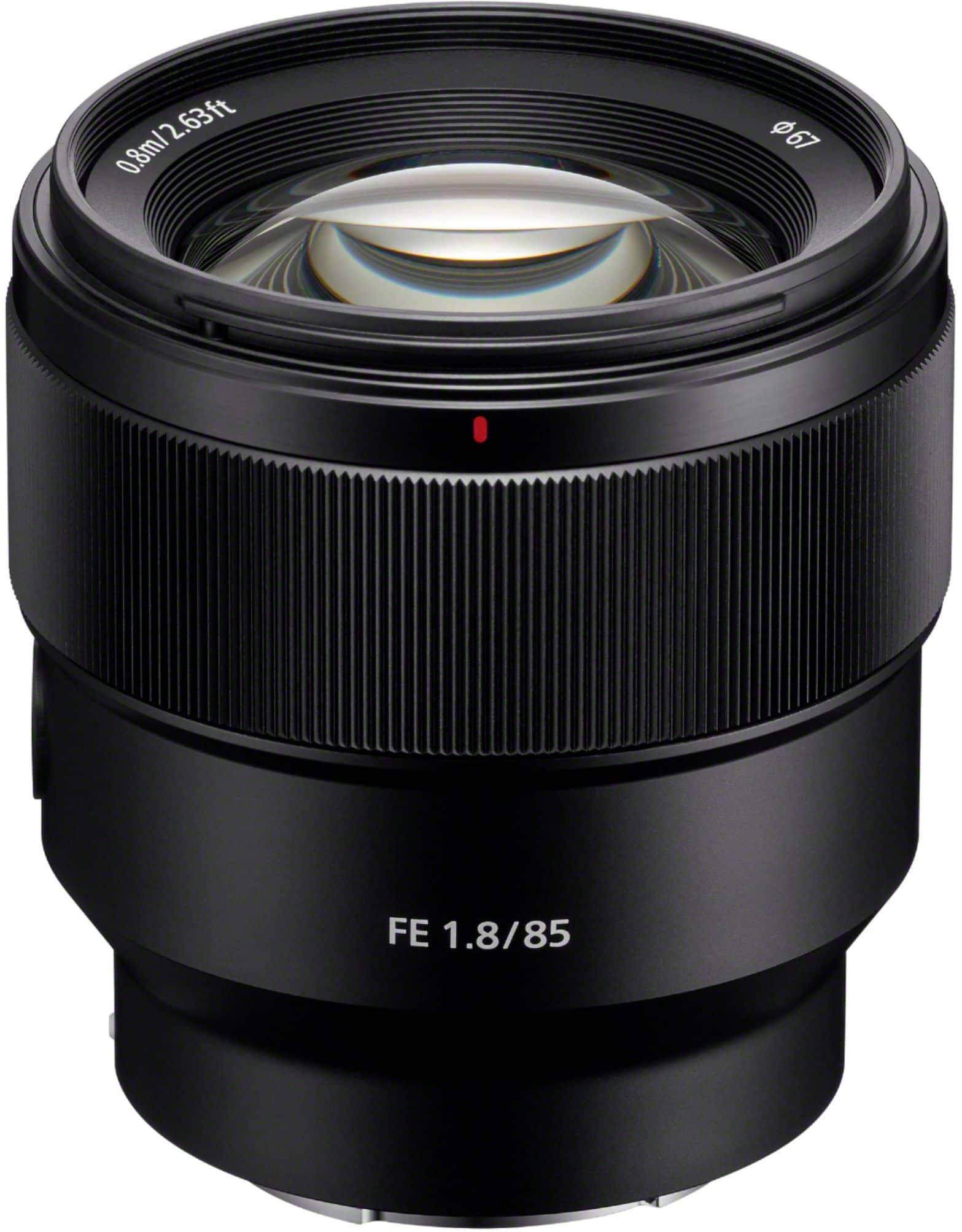 85 mm prime lens