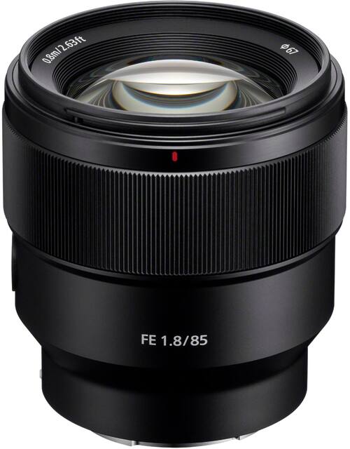 Sony FE 85mm f/1.8 Telephoto Prime Lens for E-mount Cameras