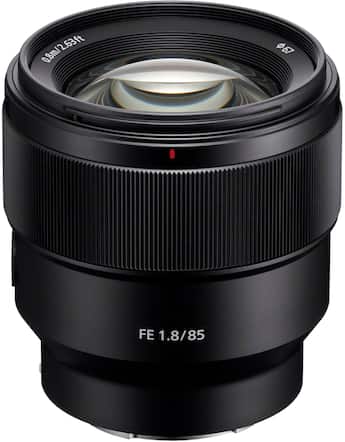 Sony FE 85mm f/1.8 Telephoto Prime Lens for E mount Cameras Black Sony FE 85mm f/1.8 Telephoto Prime Lens for E mount Cameras Black