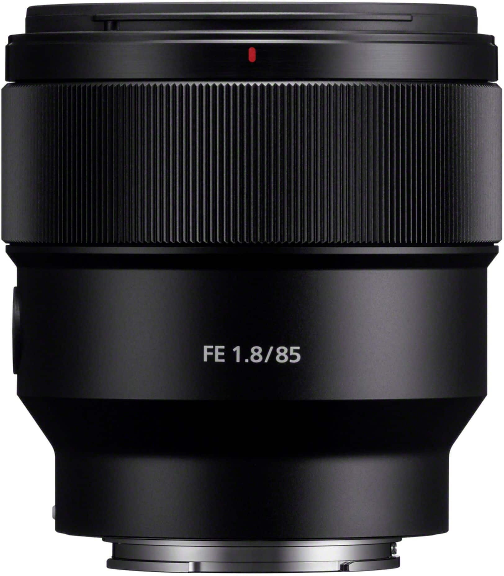 Sony FE 85mm f/1.8 Telephoto Prime Lens for E-mount Cameras Black