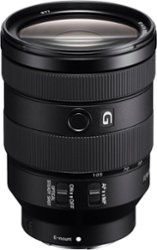 Sony - G 24-105mm f/4 G OSS Standard Zoom Lens for E-mount Cameras - Black - Front_Zoom