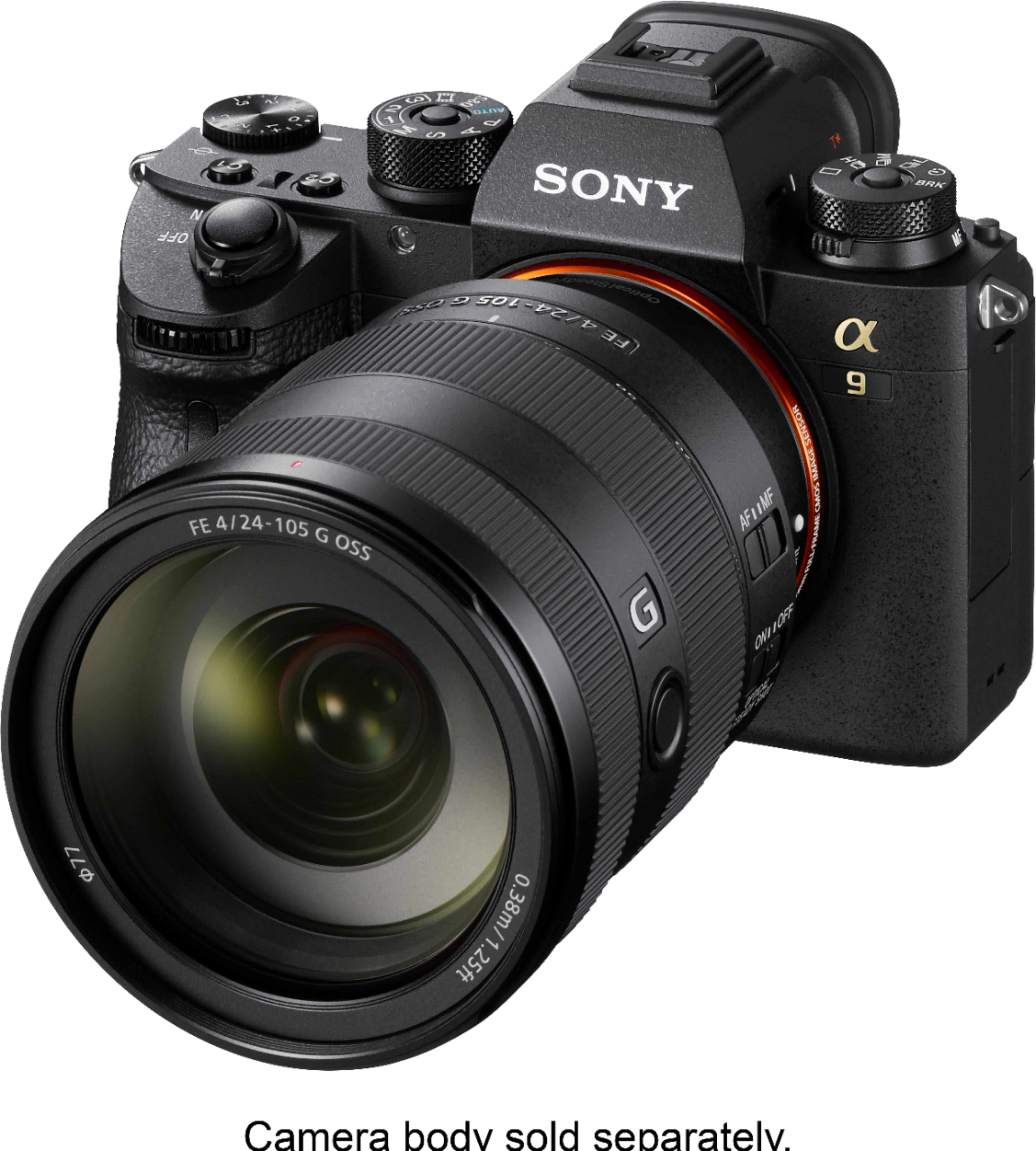 Alt View 12. Sony - G 24-105mm f/4 G OSS Standard Zoom Lens for E-mount Cameras - Black.