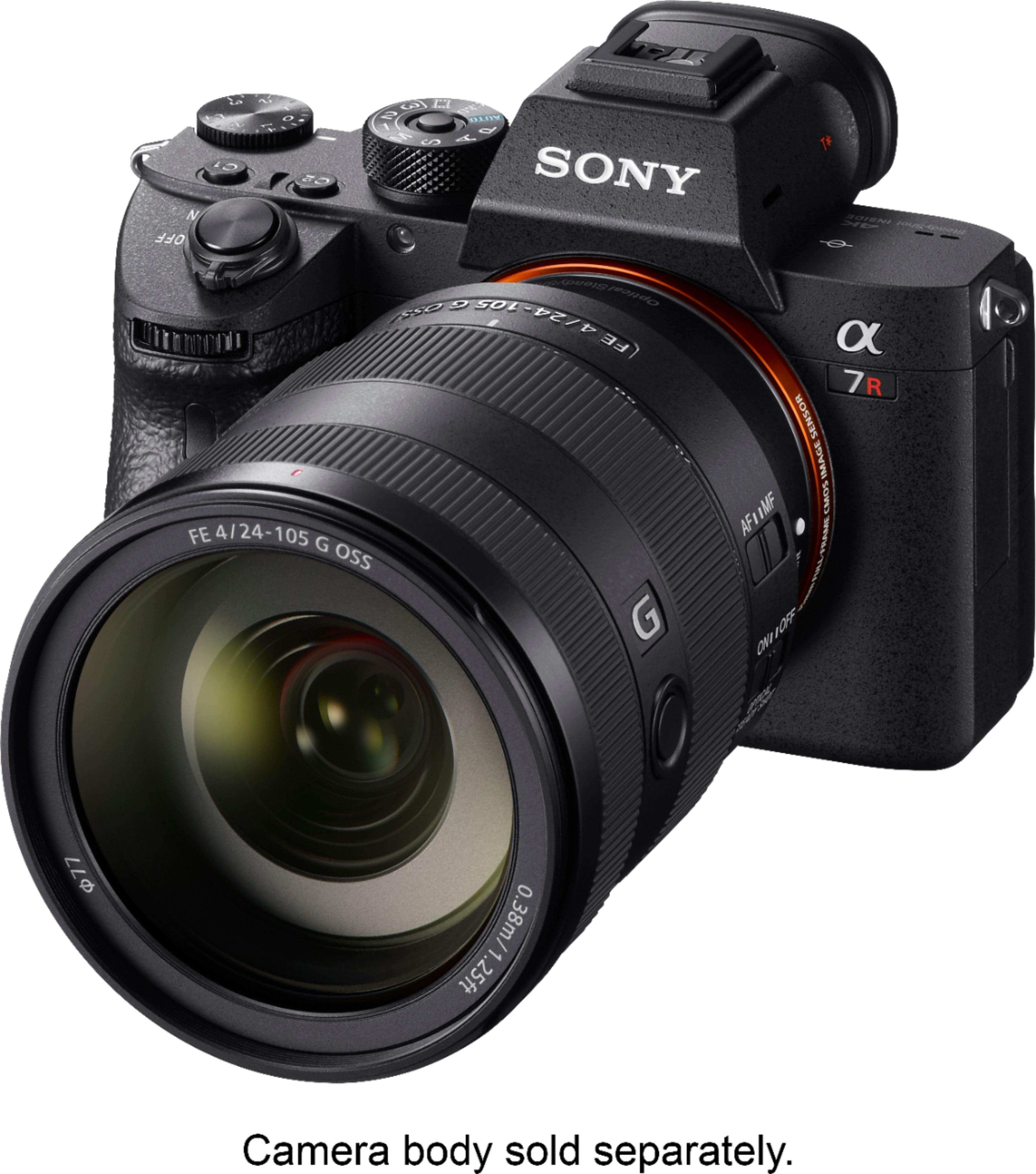 Alt View 13. Sony - G 24-105mm f/4 G OSS Standard Zoom Lens for E-mount Cameras - Black.