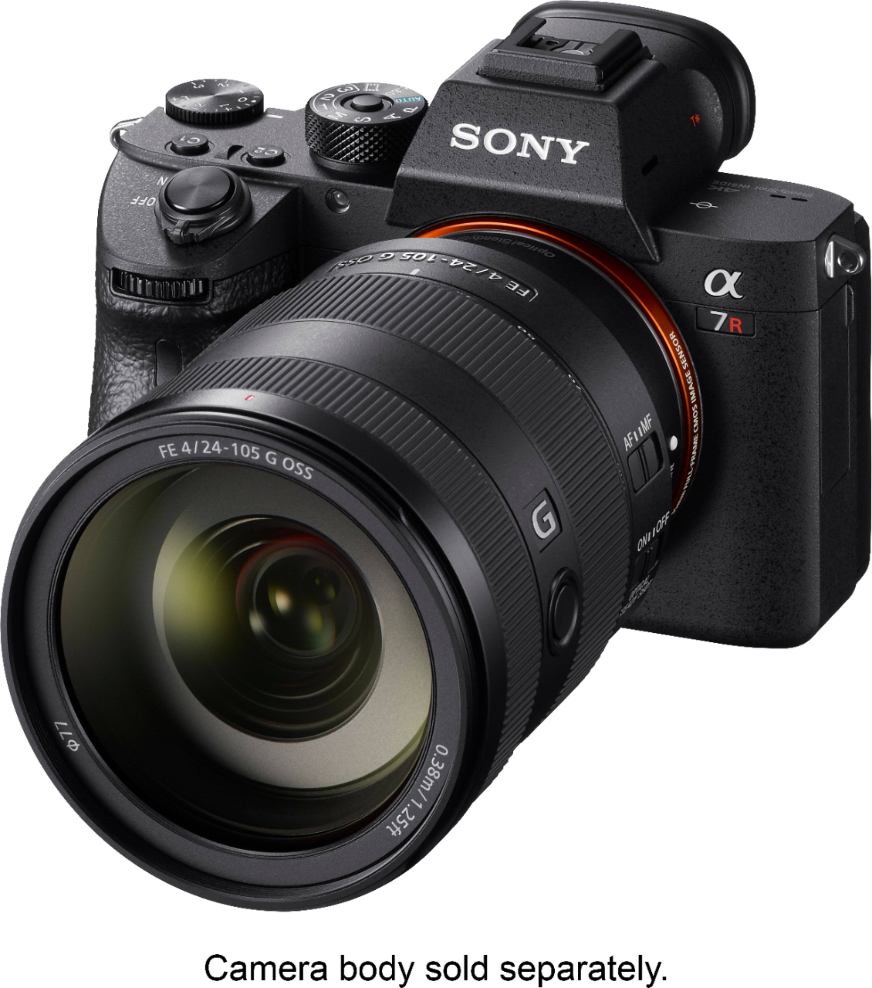 Alt View 13. Sony - G 24-105mm f/4 G OSS Standard Zoom Lens for E-mount Cameras - Black.