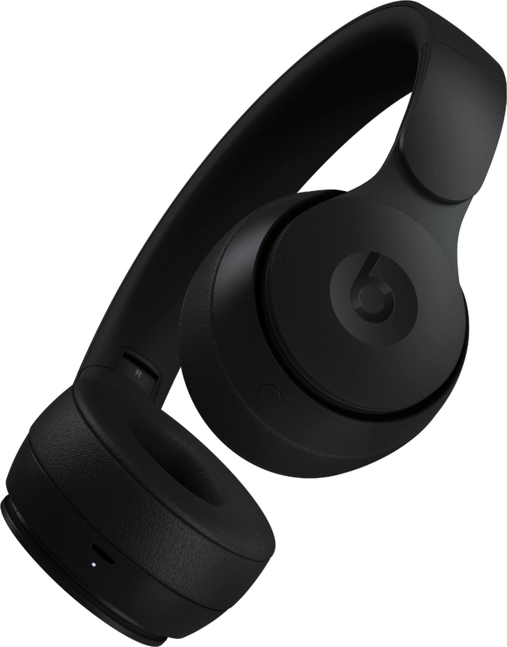 Alt View 13. Beats - Solo Pro Wireless Noise Cancelling On-Ear Headphones - Black.