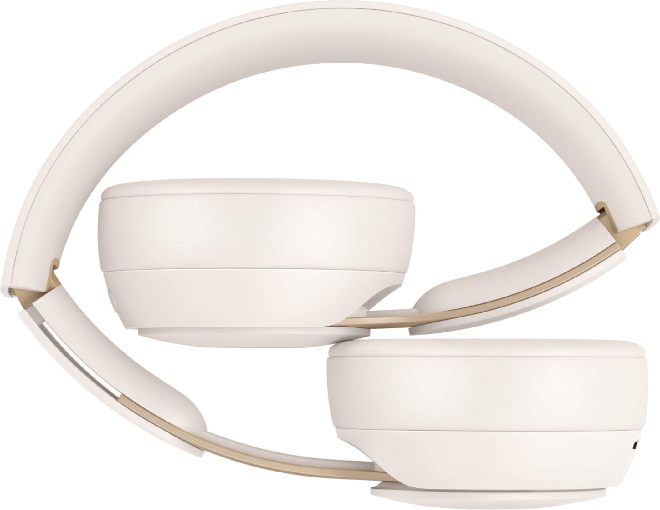 Alt View 12. Beats - Solo Pro Wireless Noise Cancelling On-Ear Headphones - Ivory.