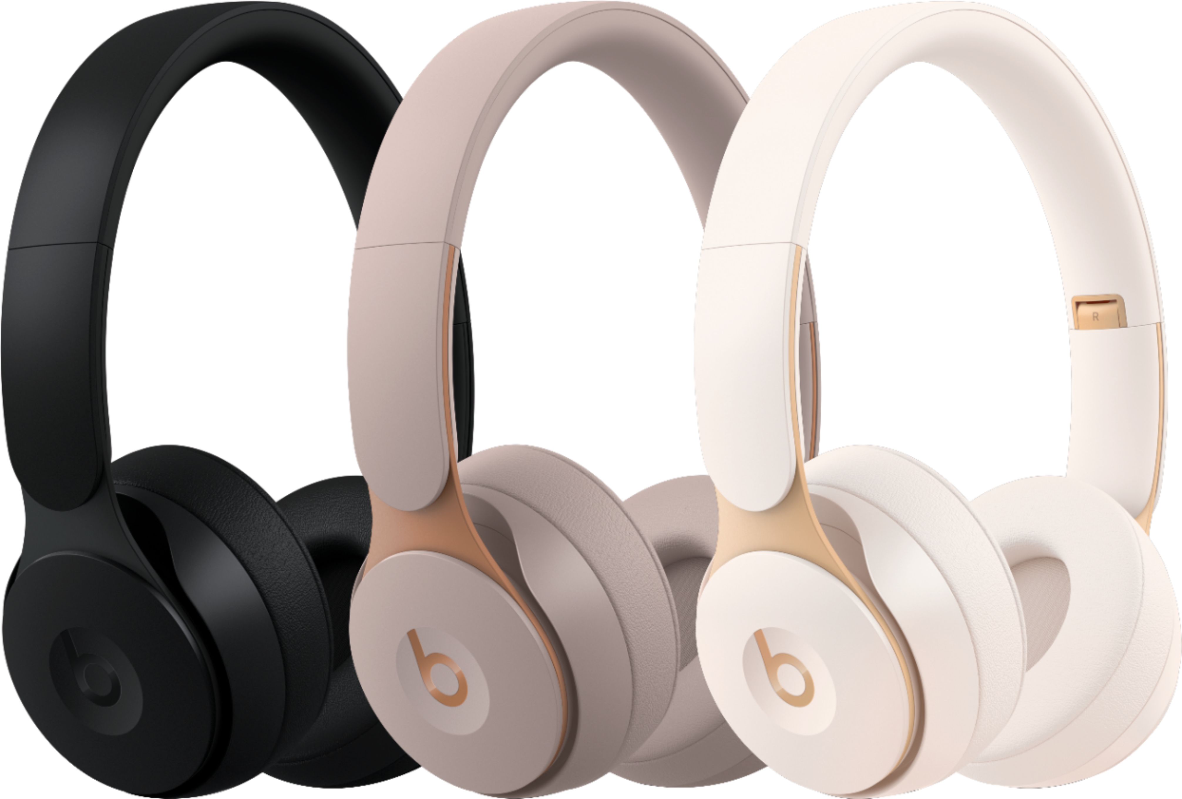 Best Buy: Beats by Dr. Dre Solo Pro Wireless Noise Cancelling On-Ear  Headphones Ivory MRJ82LL/A