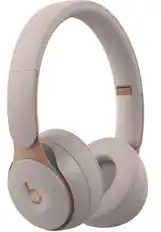 Front. Beats - Solo Pro Wireless Noise Cancelling On-Ear Headphones - Gray.