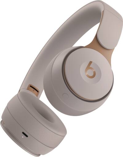 Beats Solo Pro Wireless Noise Cancelling On Ear Headphones Gray Beats Solo Pro Wireless Noise Cancelling On Ear Headphones Gray