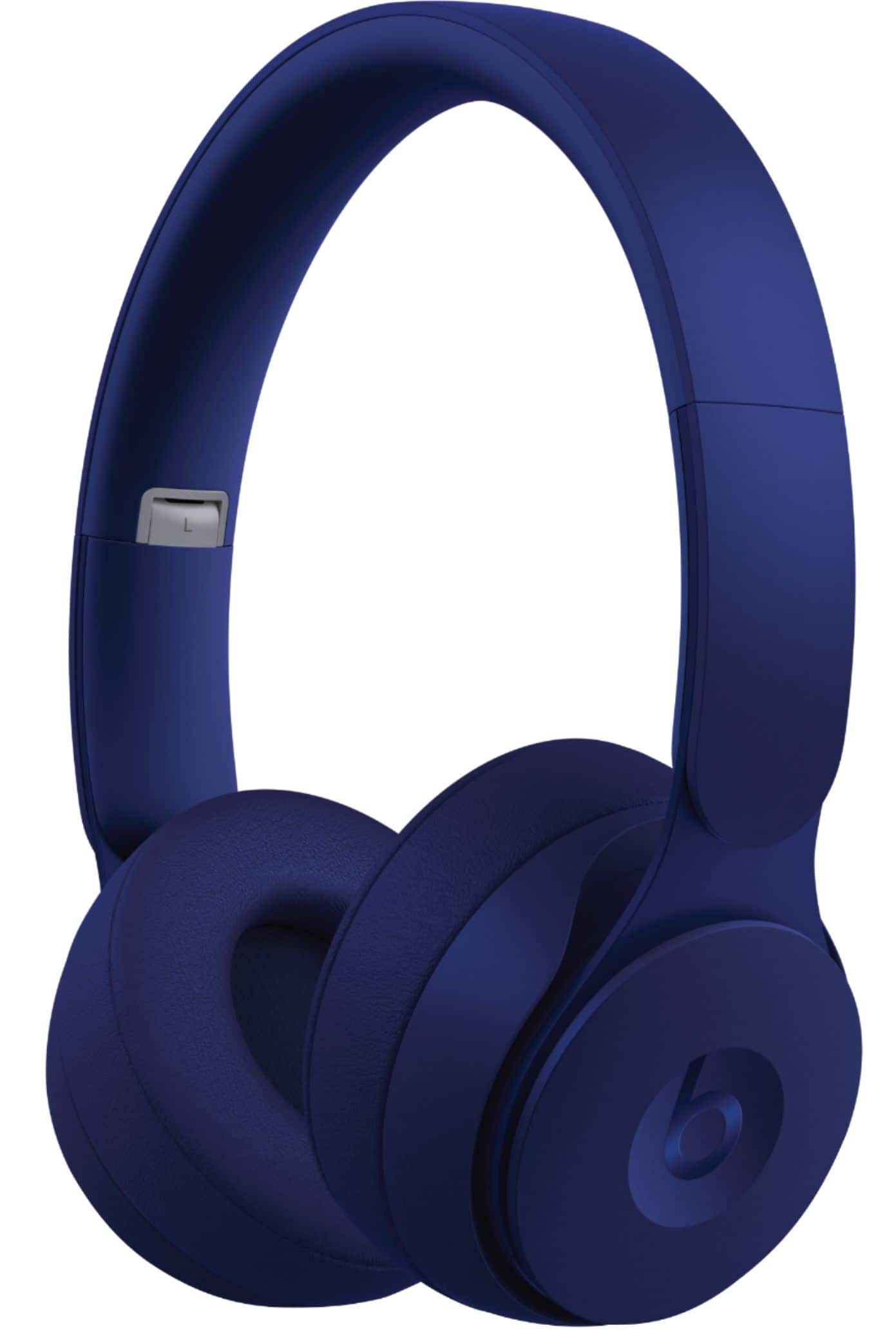 Alt View 11. Beats - Solo Pro More Matte Collection Wireless Noise Cancelling On-Ear Headphones - Dark Blue.
