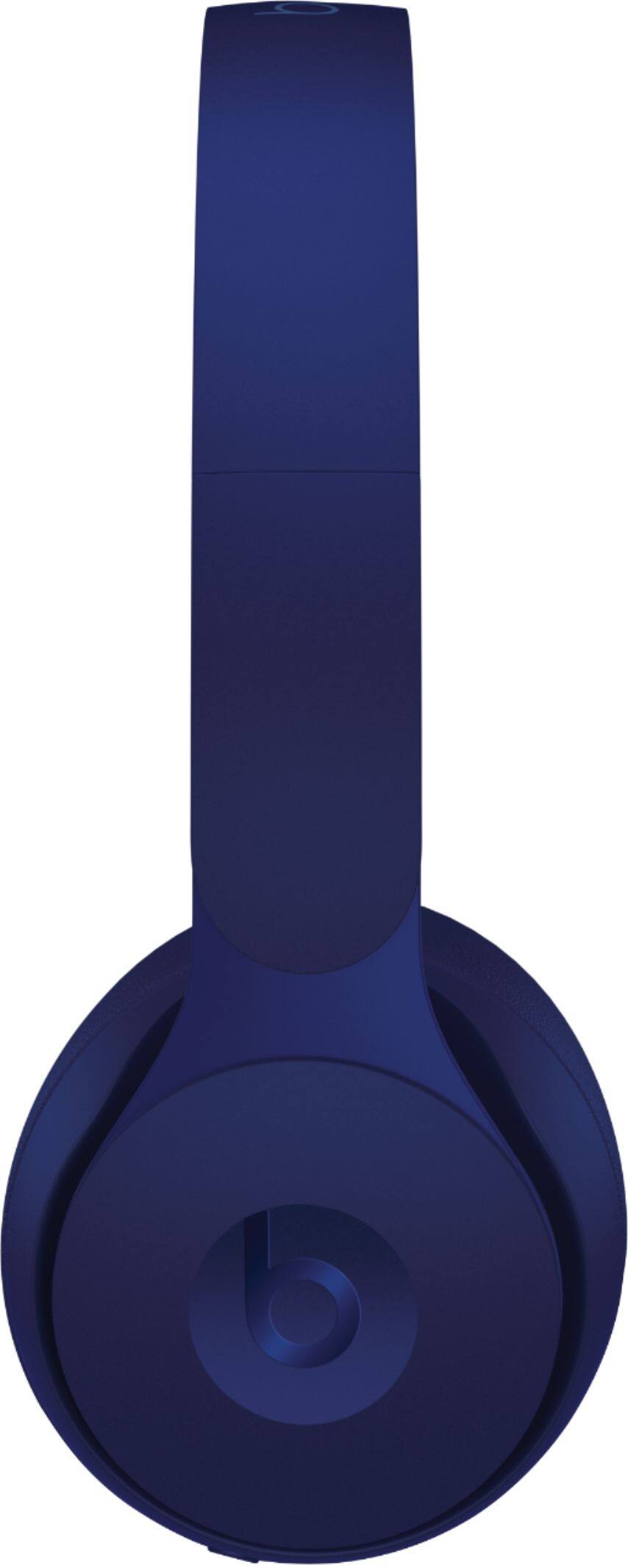 Alt View 14. Beats - Solo Pro More Matte Collection Wireless Noise Cancelling On-Ear Headphones - Dark Blue.