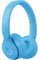 Beats by Dr. Dre - Solo Pro More Matte Collection Wireless Noise Cancelling On-Ear Headphones - Light Blue - Front_Zoom