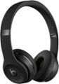 Front. Beats - Solo³ Wireless On-Ear Headphones - Matte Black.
