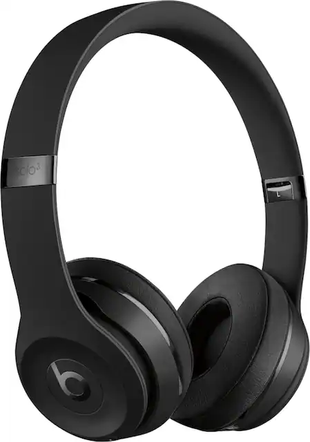 Beats Solo Wireless On Ear Headphones Matte Black MX432LL A Best Buy